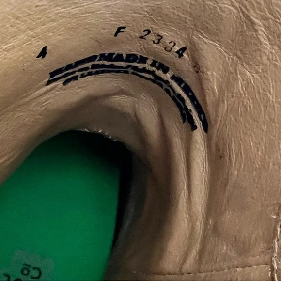 Tin Haul Tan Leather Cowboy Boots with bright floral pattern - Picture 11 of 12